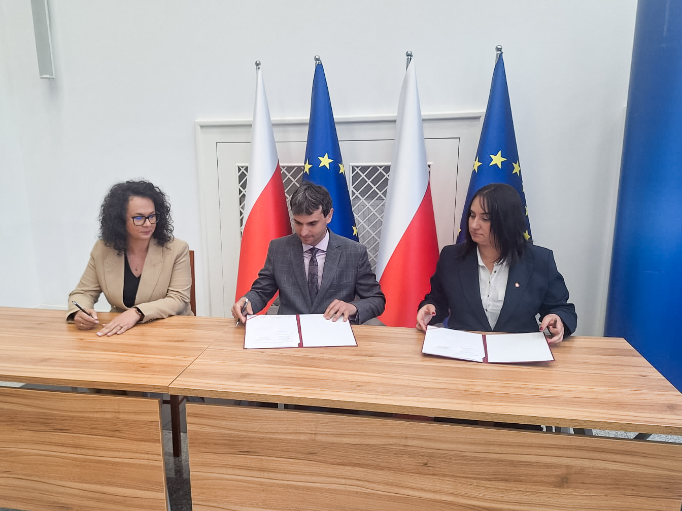 Podpisanie umowy o dofinansowanie