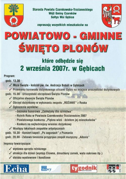 Powiatowo - Gminne ?wi?to Plon?w