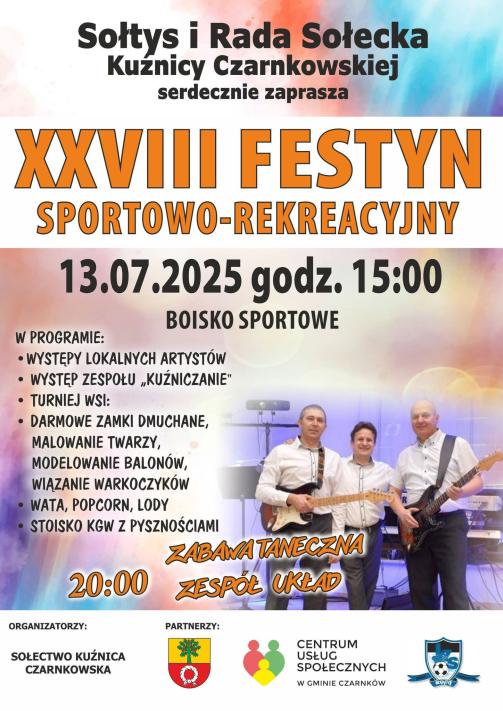 Festyn Sportowo-Rekreacyjny w Kuźnicy Czarnkowskiej 