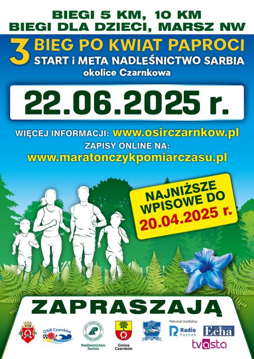 3 BIEG PO KWIAT PAPROCI