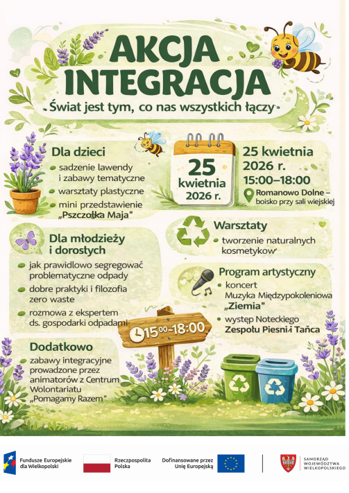 Akcja Integracja. Świat jest tym co nas wszystkich łączy.