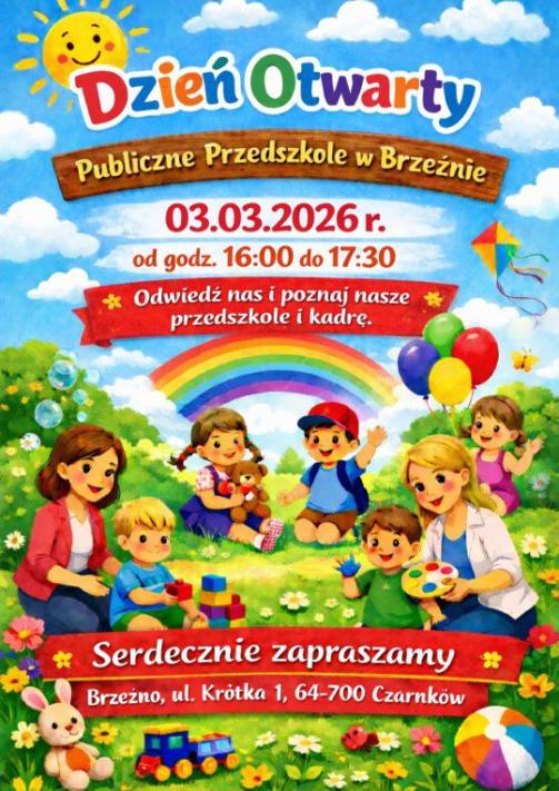 Dzień Otwarty w Publicznym Przedszkolu w Brzeźnie