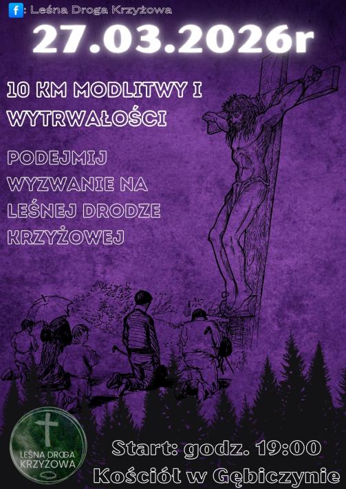 LEŚNA DROGA KRZYŻOWA - GĘBICZYN