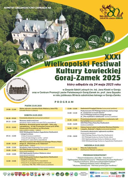 Plakat informujący o wydarzeniu