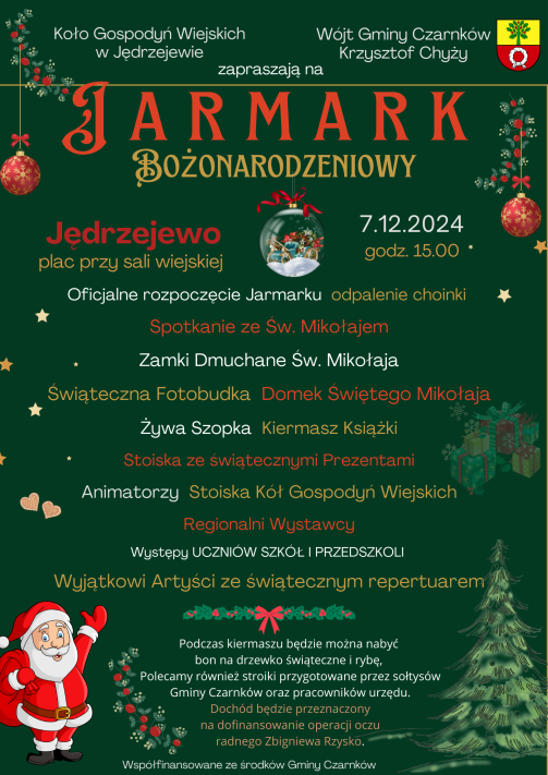 Jarmark Bożonarodzeniowy w Jędrzejewie 