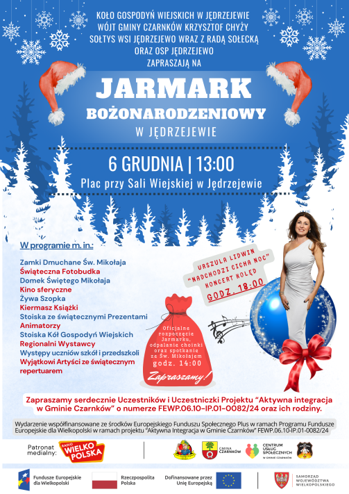 JARMARK BOŻONARODZENIOWY W JĘDRZEJEWIE