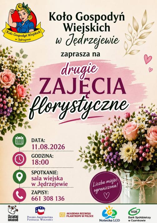 2 Zajęcia Florystyczne z KGW Jędrzejewo