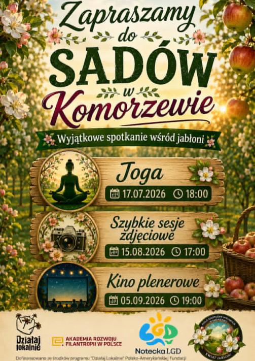 Kino plenerowe w Komorzewie