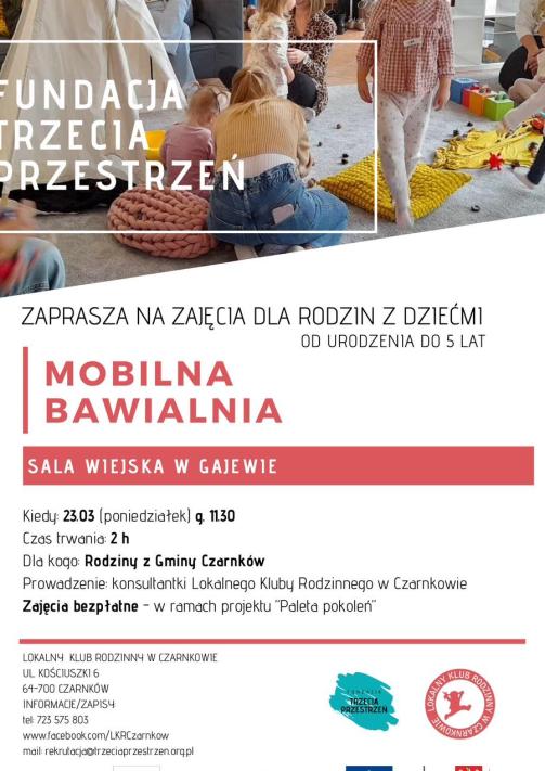 Mobilna Bawialnia w Gajewie