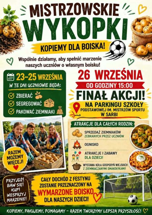 Mistrzowskie wykopki w Sarbi