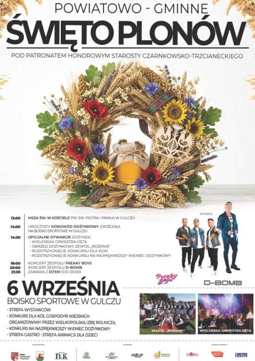 Powiatowo- Gminne Święto Plonów w Gulczu (Miasto i Gmina Wieleń)