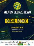 Mecz Wenus Jędrzejewo vs Sokół Gębice 27.09.2026 godz. 16.30