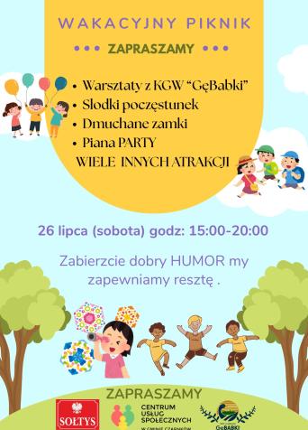  Wakacyjny Piknik w Gębicach