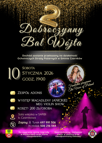 2. Dobroczynny Bal Wójta Gminy Czarnków Krzysztofa Chyży