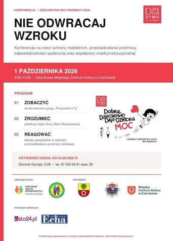 Konferencja „Dzieciństwo bez przemocy 2026”