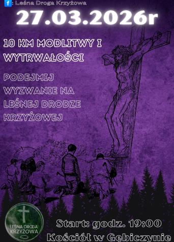 LEŚNA DROGA KRZYŻOWA - GĘBICZYN