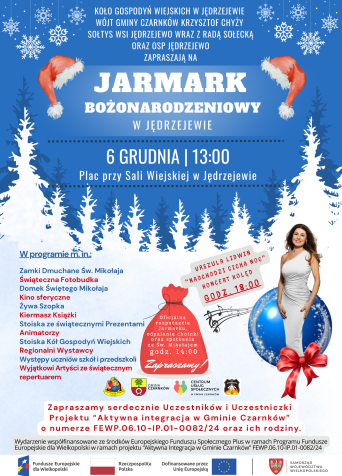 JARMARK BOŻONARODZENIOWY W JĘDRZEJEWIE