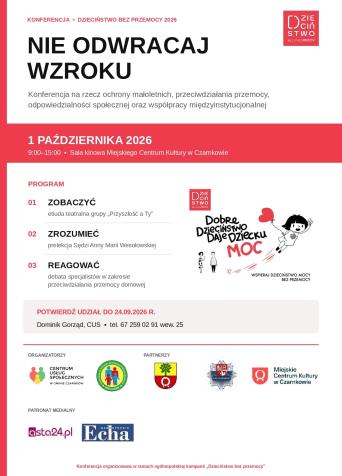 Nie odwracaj wzroku - konferencja CUS
