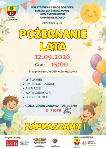 Pożegnanie lata w Śmieszkowie