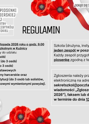 XXVIII Powiatowy Festiwal Piosenki Patriotycznej, Żołnierskiej i Harcerskiej