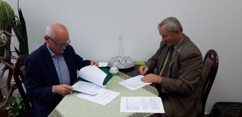Porozumienie dotyczące partycypacji w kosztach zadania „Przebudowa drogi gminnej Średnica – Ryżewo dz. nr ewid. 170”