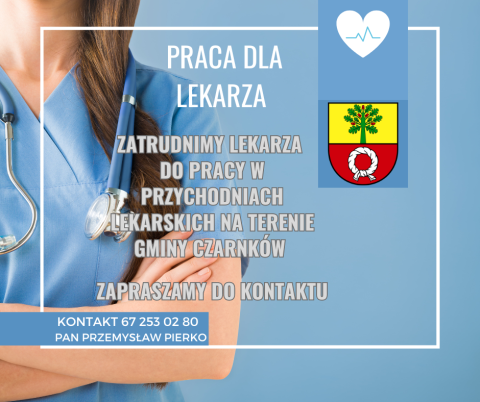 Praca dla lekarza w Gminie Czarnków