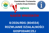 Nabór wniosków na rozwijanie działalności gospodarczej