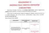 Zbiórka odpadów rolniczych w miejscowościach Brzeźno oraz Gajewo