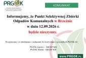 Punkt Selektywnej Zbiórki Odpadów Komunalnych (PSZOK) w Brzeźnie oraz Gajewie
