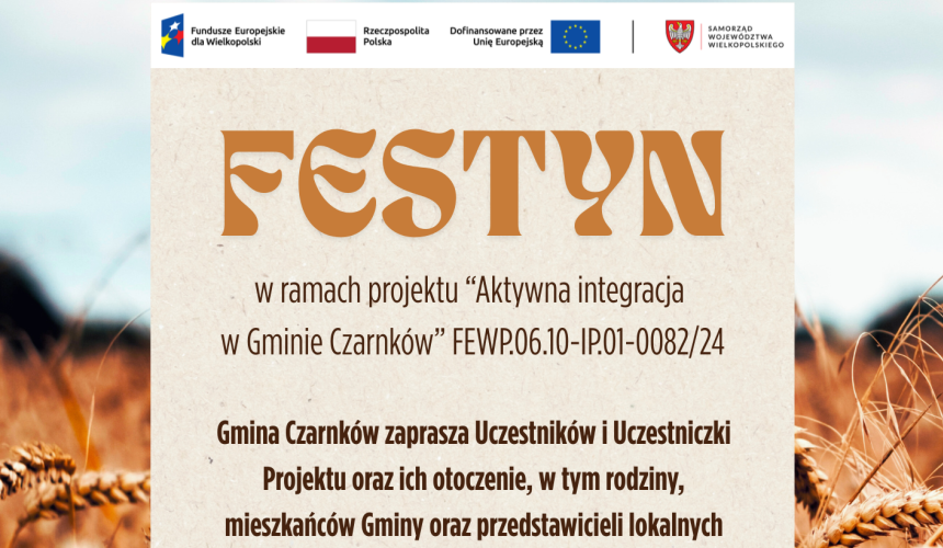 Festyn z okazji Święta Plonów w Gębicach-plakat