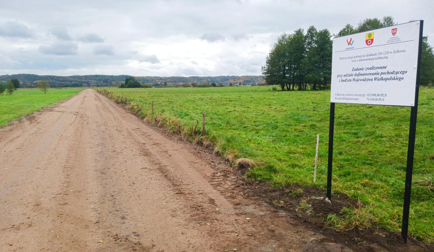 Nowa droga gminna w Zofiowie już gotowa