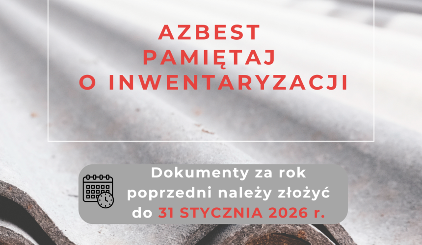 Czas na inwentaryzację azbestu