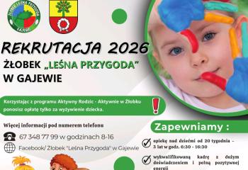 Leśna Przygoda Czeka na Twojego Maluszka! Rekrutacja 2026 🌿