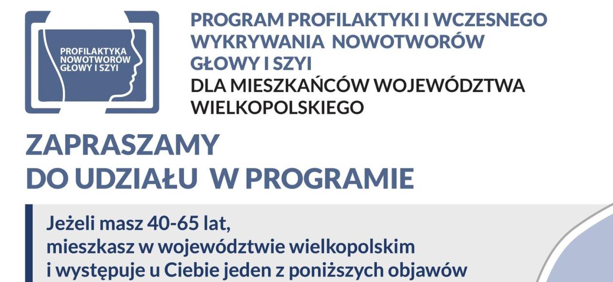 Bezpłatne badania profilaktyczne.